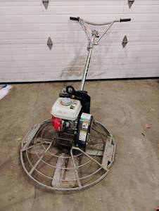 MBW Walk Behind Power Trowel