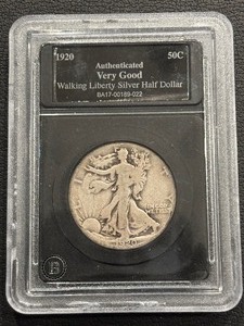 1920 Walking Liberty Half Dollar