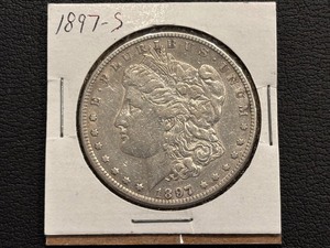 1897-S Morgan Dollar