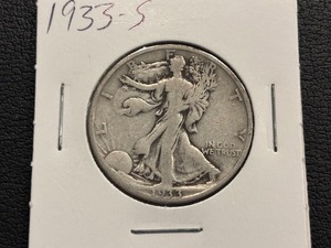 1933-S Walking Liberty Half Dollar