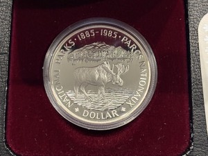 1985 Canada Silver Dollar National Parks
