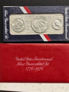 1976-S Bicentennial Silver Set Uncirculated