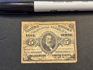 5 Cent Fractional Currency