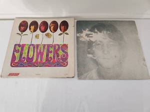 lot 25 image: Rolling Stones & John Lennon Vinyl Records