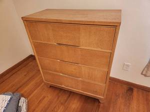 lot 53 image: Vintage Mid-Century Wooden Dresser