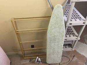 lot 122 image: Iron & Ironing Board Set by Black & Decker