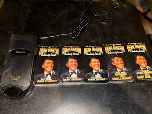 lot 133 image: Dean Martin Roasts VHS & Rewinder