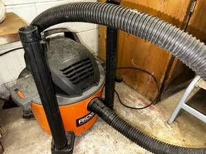 lot 181 image: RIDGID WetDry Shop Vacuum