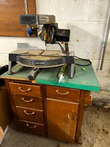 lot 182 image: Sears Craftsman Miter Saw