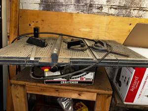 lot 183 image: Craftsman 8 Table Saw