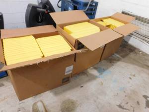 lot 25 image: 3 Boxes of Used Plastic Storage Bins