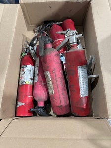 lot 24 image: Used Fire Extinguishers