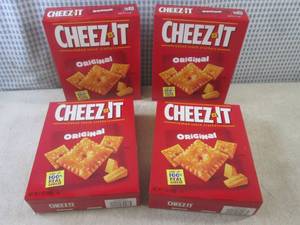 (B-2) 4 Boxes of Cheez-It Original ...