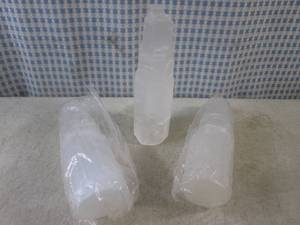 (EC1) 3 - 6 Raw Selenite Towers...
