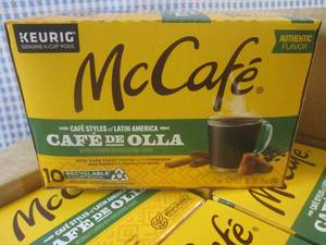 (C-1) 6 Boxes of Keurig McCafe Cafe...