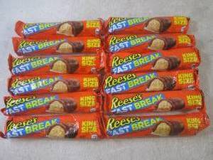 (B-3) 12 King Size Reeses Fast Brea...