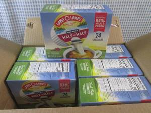 (C-2) 6 Boxes of 24 Half and Half C...