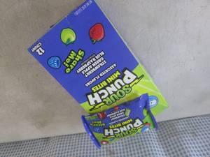 (C-2) 12 Bags of Sour Punch Mini Bi...