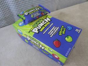 (C-2) 12 Bags of Sour Punch Mini Bi...