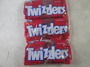 (B-3) 3 Packs of Twizzler Strawberr...