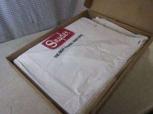 (D-2) Box of 500 White Plastic Bags...