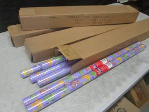 (EW5) 24 Rolls of Gift Wrap Land Be...