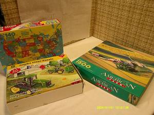 3 Vintage Puzzles