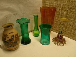 Glass Vases and Decor