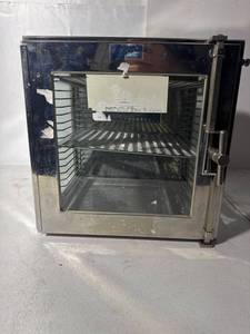 lot 19Z image: Laboratory Desiccator Stainless Steel Compact