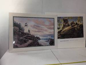 lot 63 image: Lighthouse & Kalon Baughan Prints