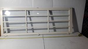 lot 134 image: Vintage Wooden Window Door