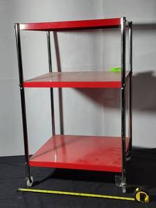 lot 247 image: Vintage Coca-Cola Rolling Cart