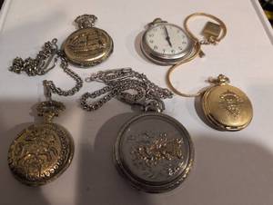 lot 303 image: Vintage Pocket Watch Collection