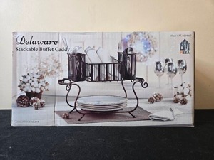 lot 70 image: Delaware Stackable Buffet Caddy by MESAw