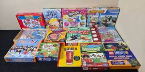 lot 85 image: Collection of Family Board Games and Educational Toys