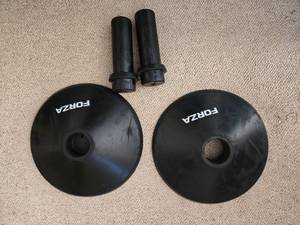 lot 201 image: Set of 2 Forza Disc Cones with Weighted Pegs