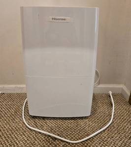 lot 279 image: Used Hisense Dehumidifier with Energy Star Rating