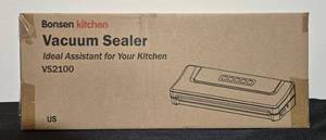lot 295 image: Bonsen Kitchen VS2100 Vacuum Sealer with Vacuum Bag - untested