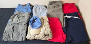 lot 415 image: Collection of Mens Casual and Athletic Shorts, Most Size 40
