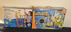 lot 251 image: 2 Marble Run Sets Imaginarium Discovery and Galactic Adventure - contents unverified