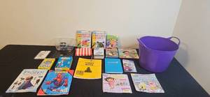lot 256 image: Assorted Childrens Books and Educational Toys Collection