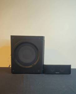lot 257 image: Panasonic SB-HC760 Speaker System with Subwoofer