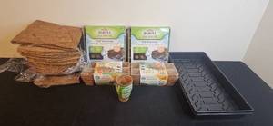 lot 272 image: Burpee Eco-Friendly Self-Watering Seed Starting System with Pots and Liners