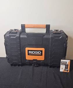 lot 27 image: New RIDGID Pro Tool Storage Case with Organizer