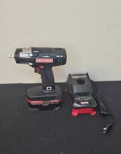 lot 43 image: Craftsman C3 19.2V Cordless Impact Wrench with Battery & Charger
