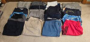 lot 410 image: Collection of Mens Assorted Pants and Shorts - Various Brands and Sizes