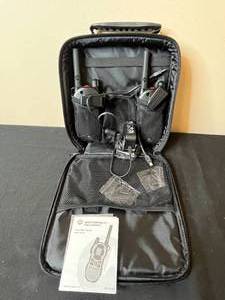 lot 231 image: Motorola Talkabout MT Series Two-Way Radio Set with Accessories