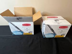 lot 235 image: Set of 2 Rubbermaid Brilliance 22-Piece Food Storage Containers - open box qty unverified