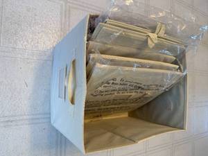 lot 200 image: Foldable Fabric Storage Baskets with Handles