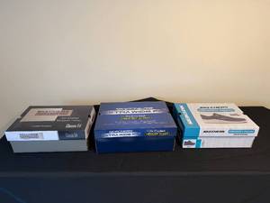 lot 339 image: Set of 3 Skechers Mens Shoes Size 12 with Memory Foam